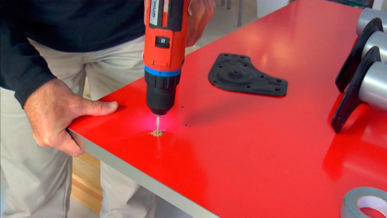 Hacer una mesa auxiliar paso 3