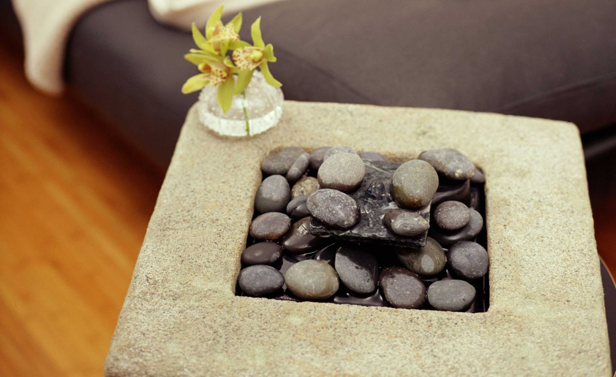 Fuentes de agua decorativas para el interior