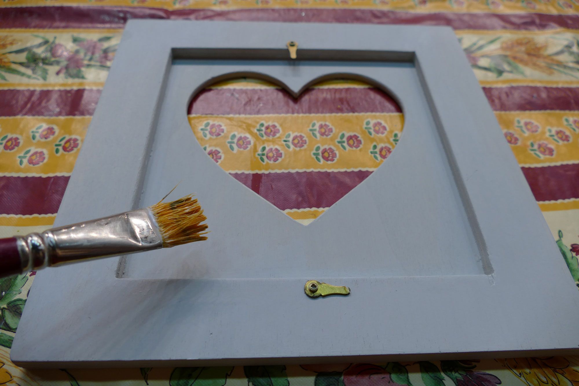 Decoración decopauge con servilletas de papel paso 7