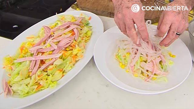 receta ensalada china con salsa blanca agridulce karlos arguinano karl6715 paso5