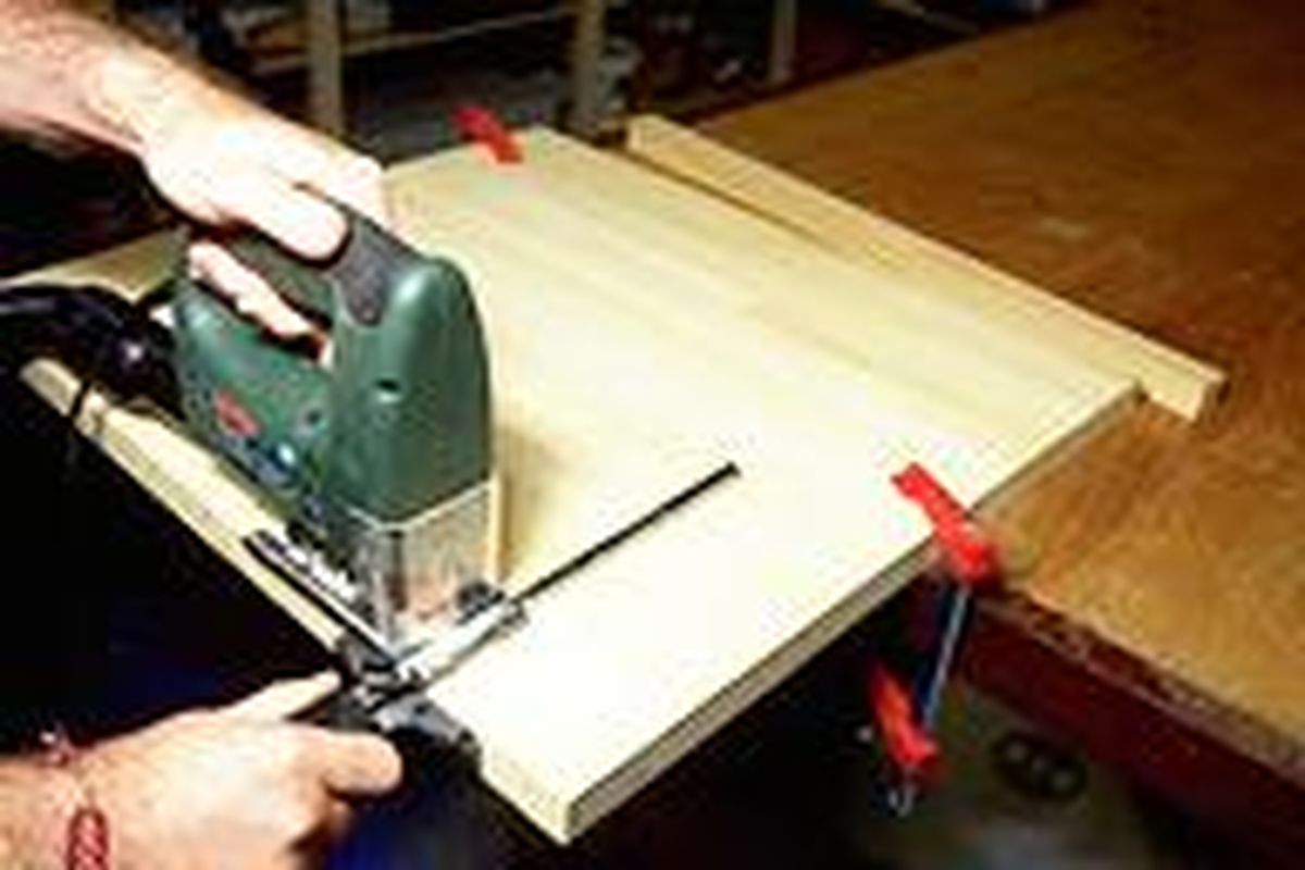 Tabla de cortar para la cocina paso 1