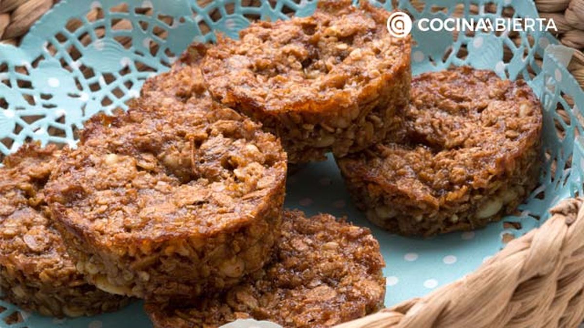 Galletas de cereales y piñones