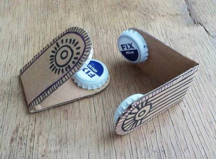 6 instrumentos materiales reciclados castañuelas pinterest Ser Padres