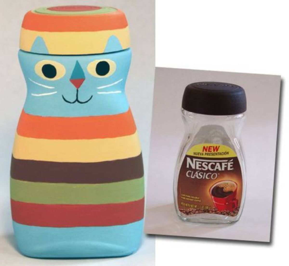 reutilizar bote nescafe pintura pinterest Dale Detalle