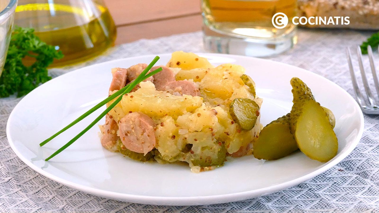 Receta de ensalada alemana de patata