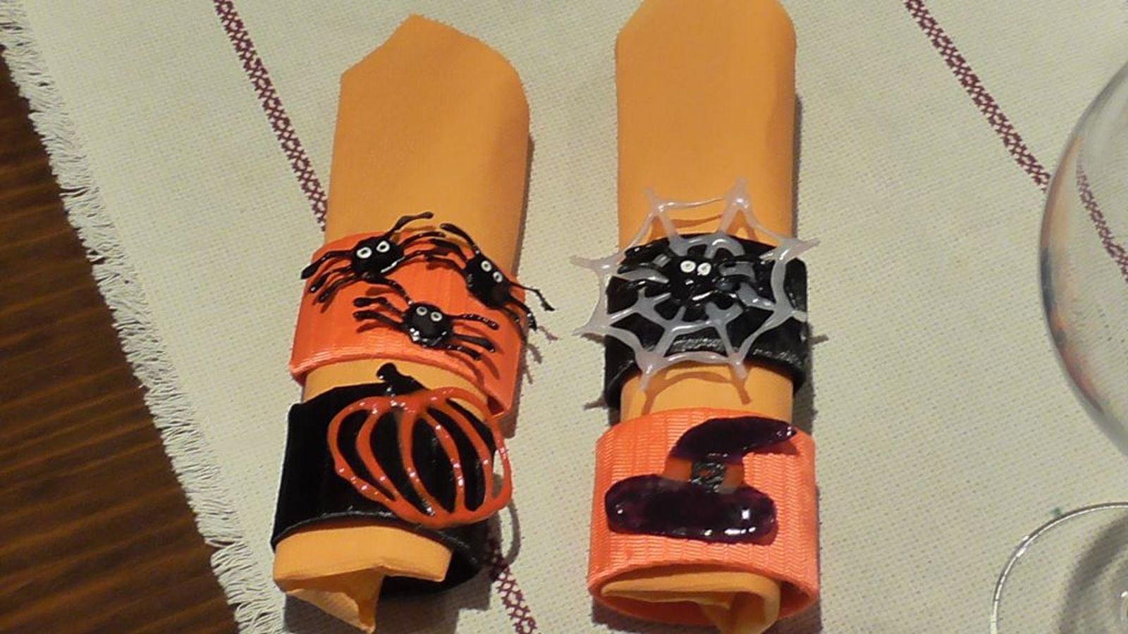 servilleteros de estilo halloween comunidad manualidades