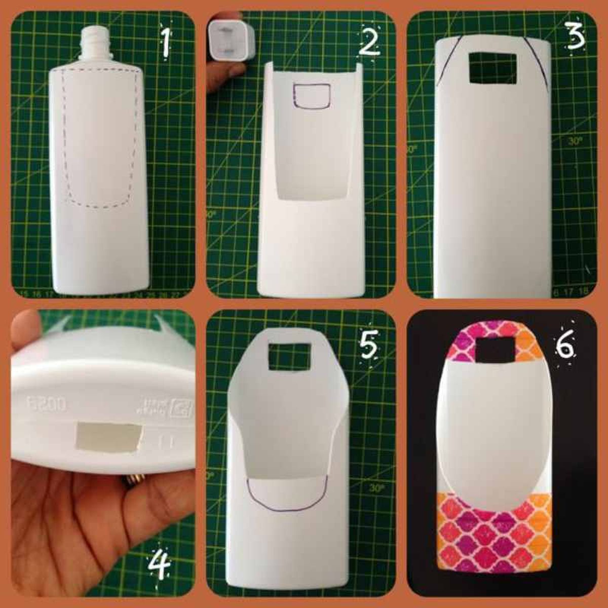 Porta esponja casero