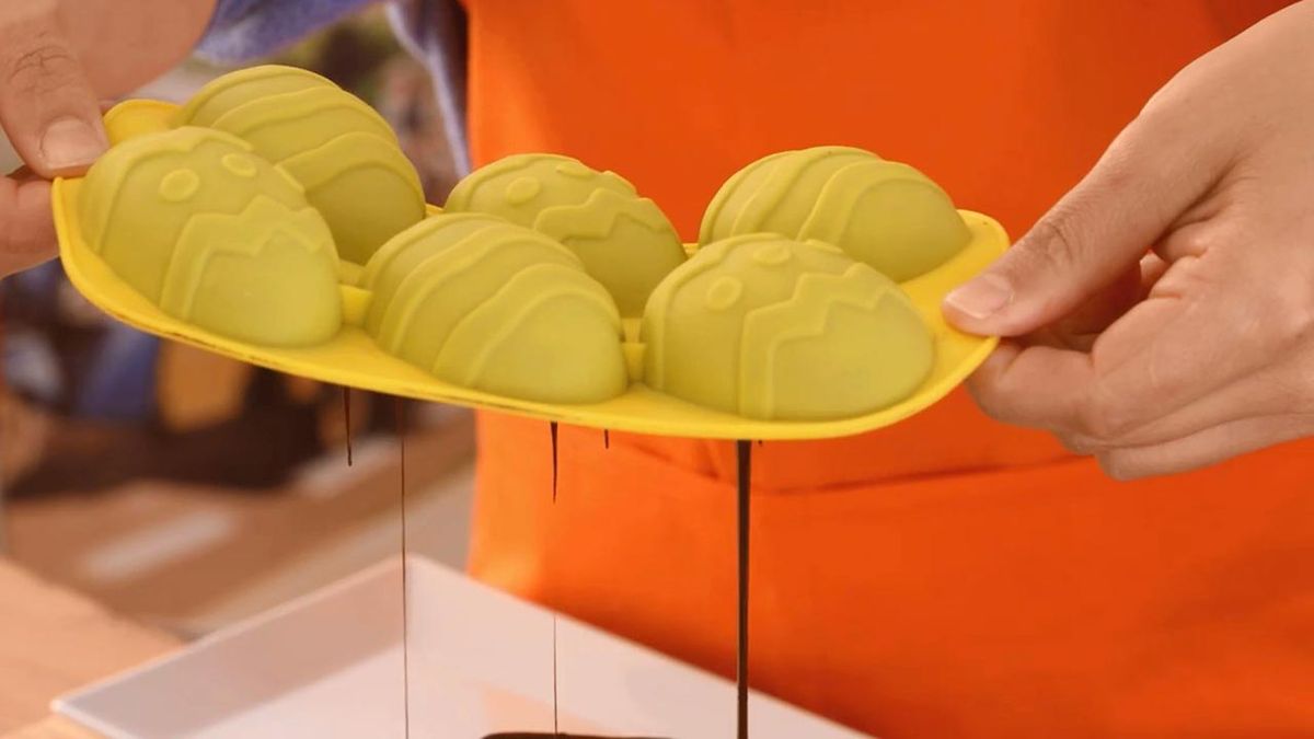 Receta de huevos de pascua de chocolate  paso 2