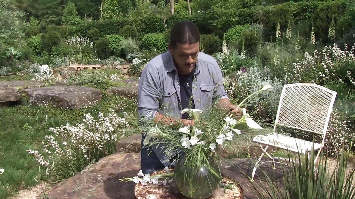 deco 738 jardineria watsonia composicion calas