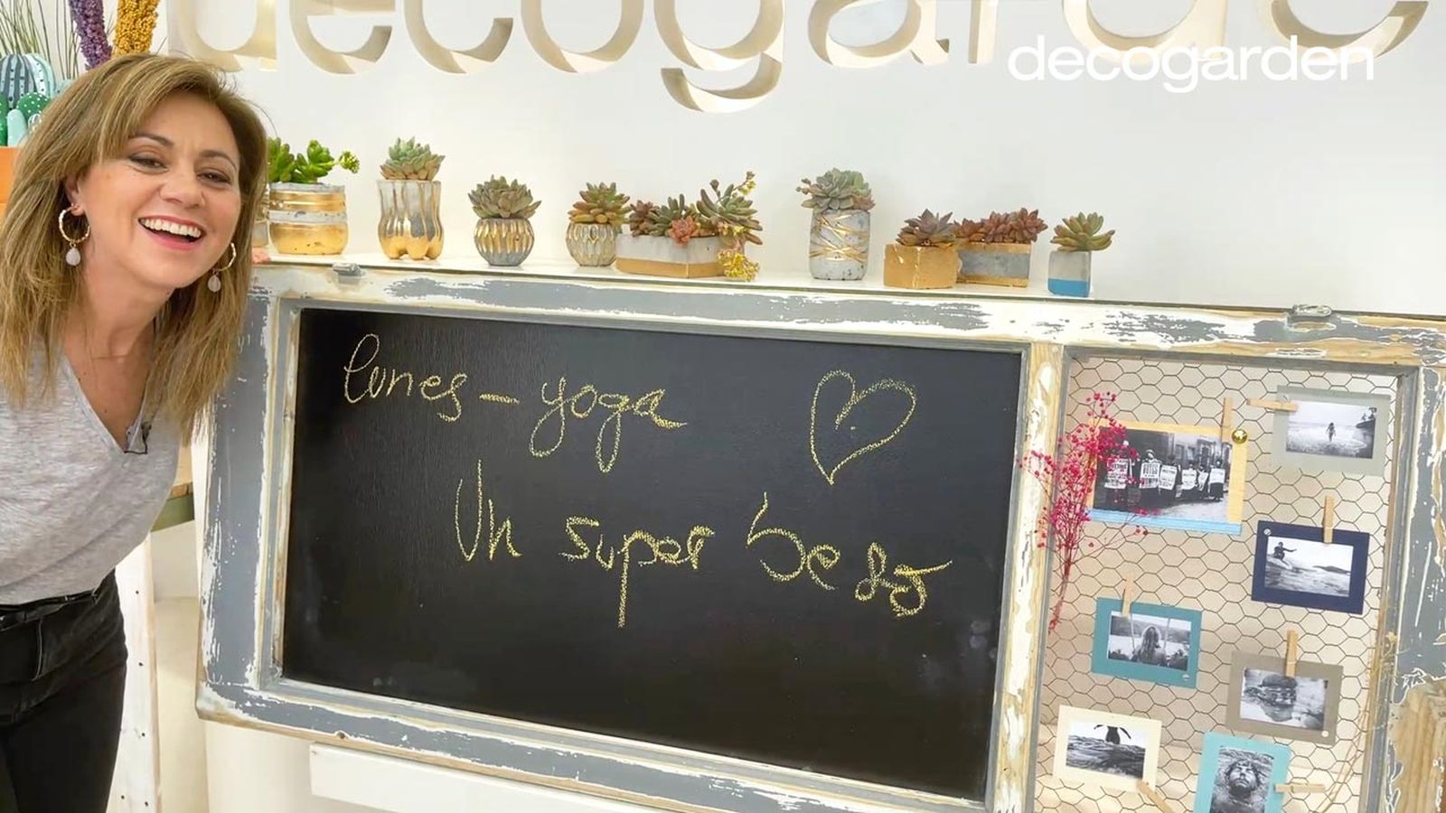 hacer pizarra organizadora diy