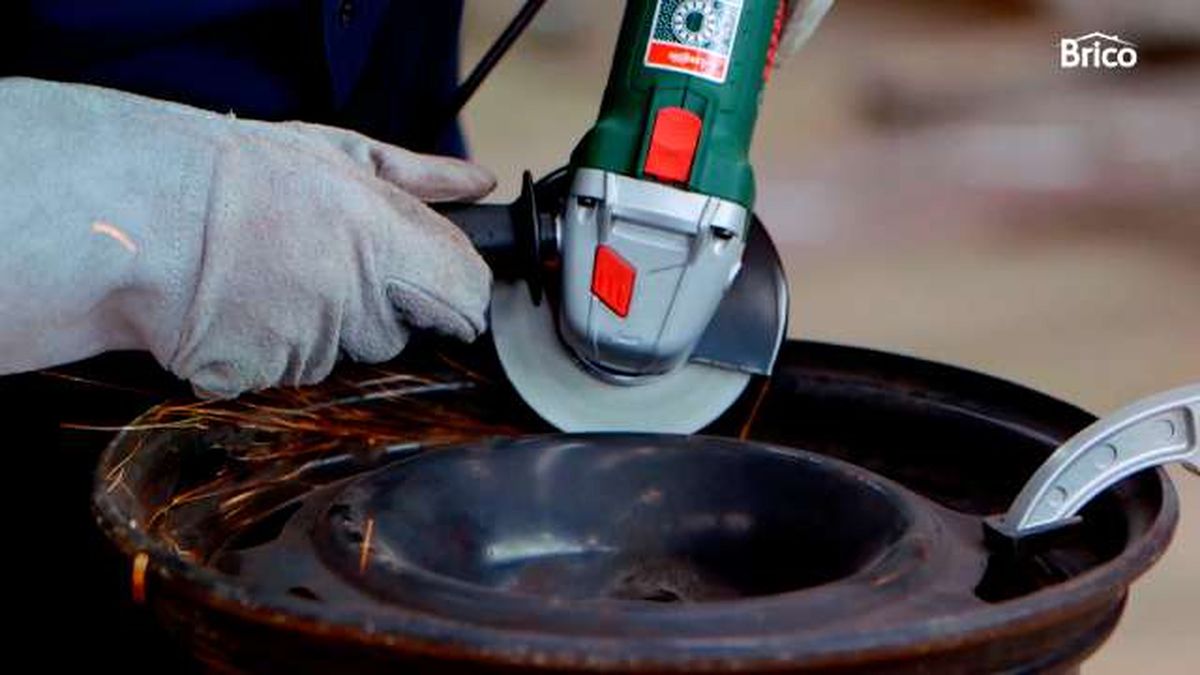 brico 0919 como hacer barbacoa con una llanta paso 1