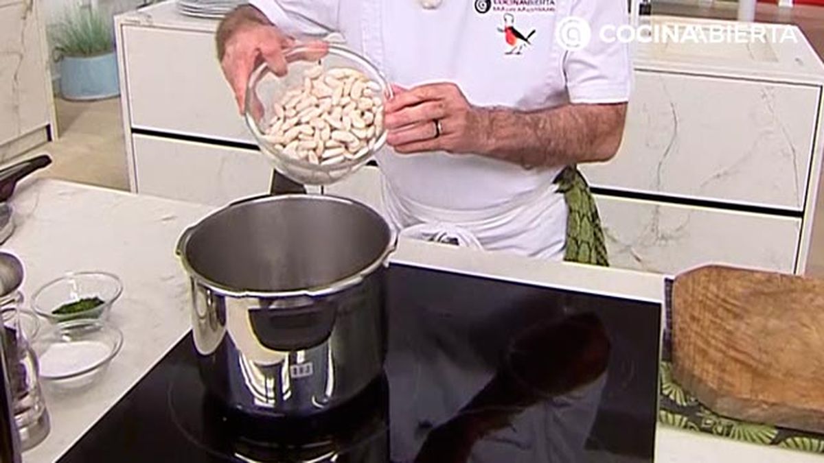 faces con morcilla y chorizo receta karlos arguinano karl67460321 paso1