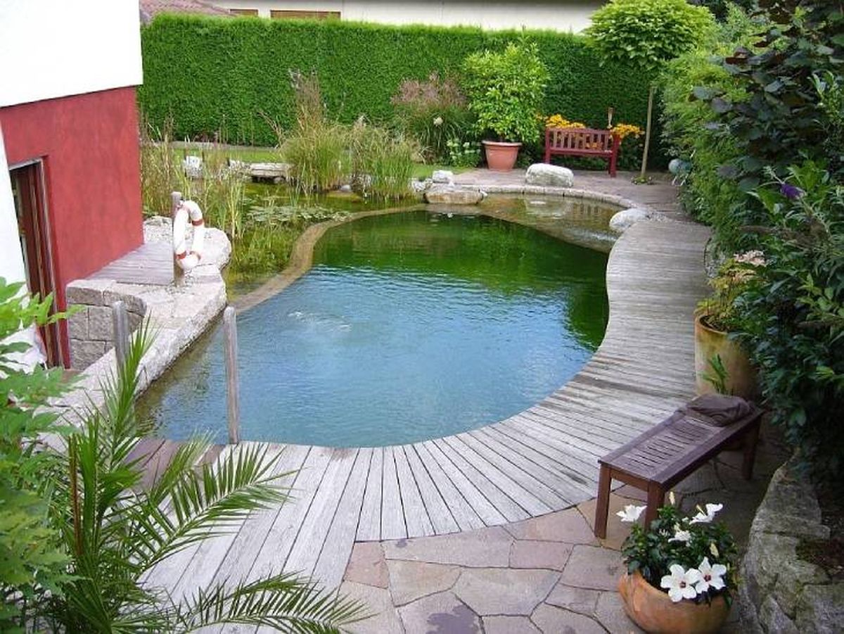 Inspiradoras ideas para piscinas en patios pequeños 5