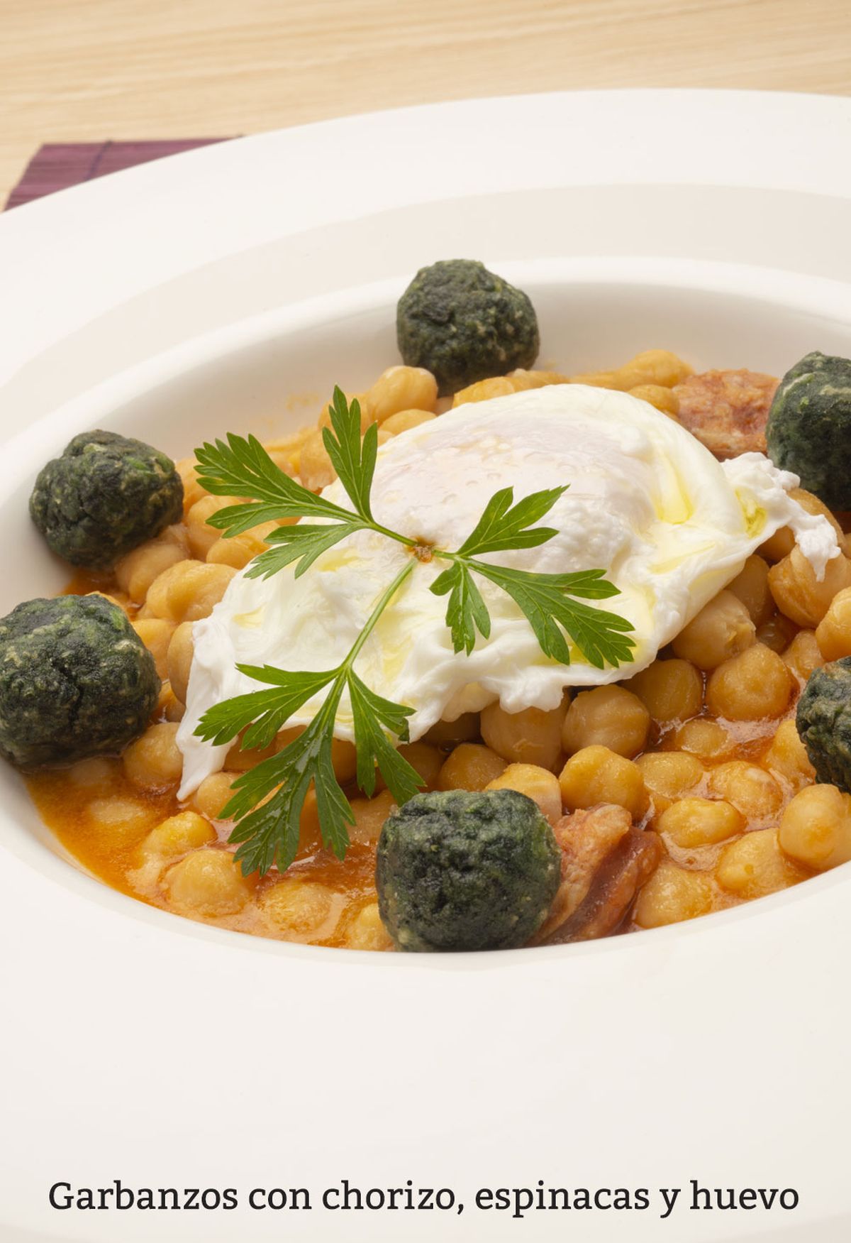 garbanzos chorizo vertical