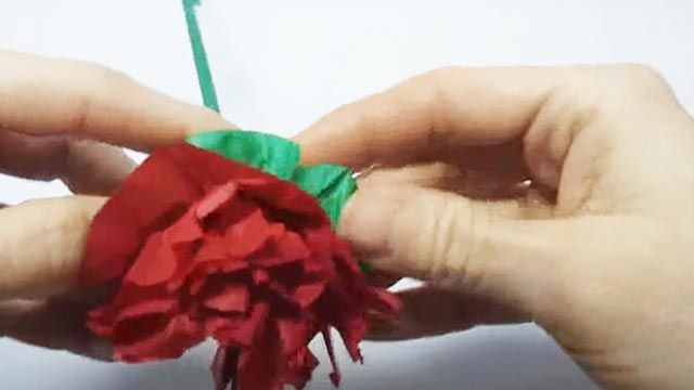 ramo flores papel p5