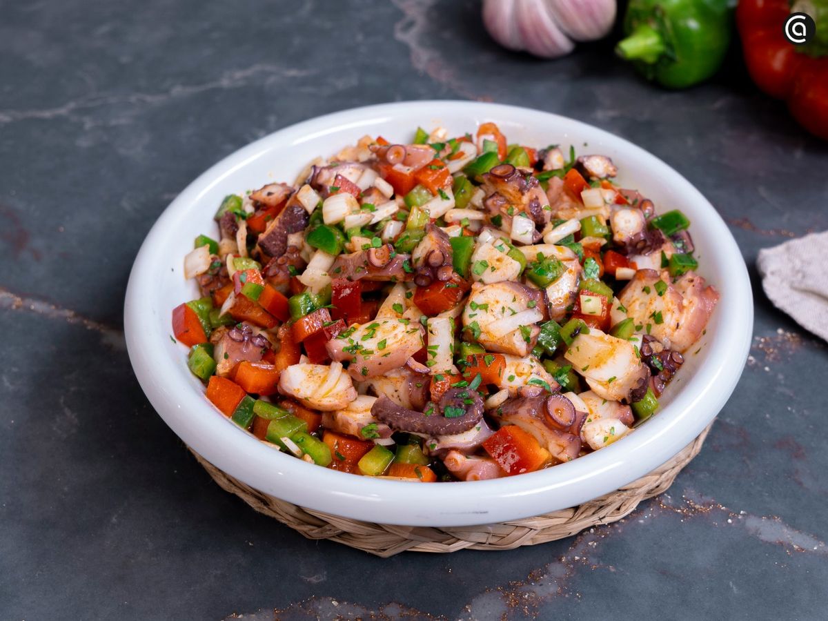 Aprende a preparar un delicioso salpicón de pulpo con esta sencilla receta de Joseba Arguiñano