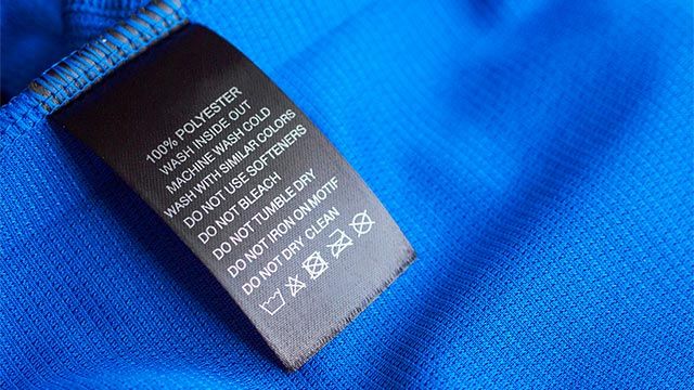 todo lo que debes saber sobre la ropa de poliester etiqueta