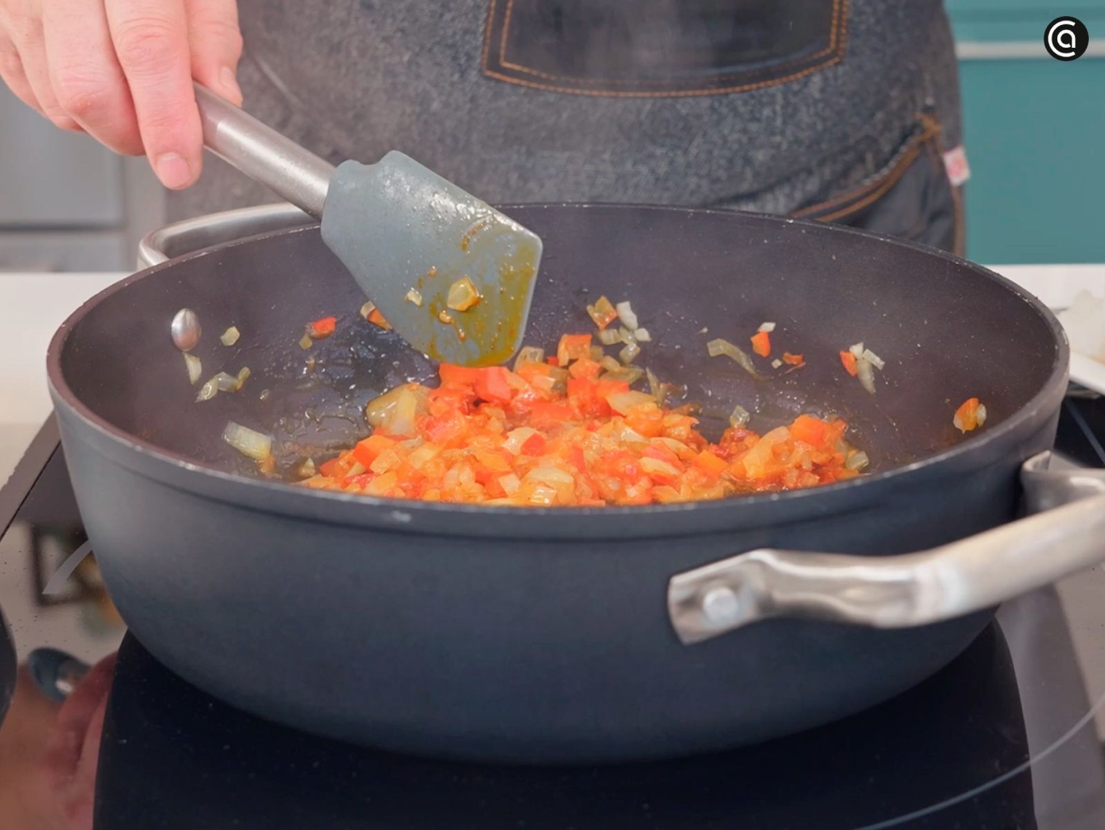 Arroz caldoso con bacalao - paso 1