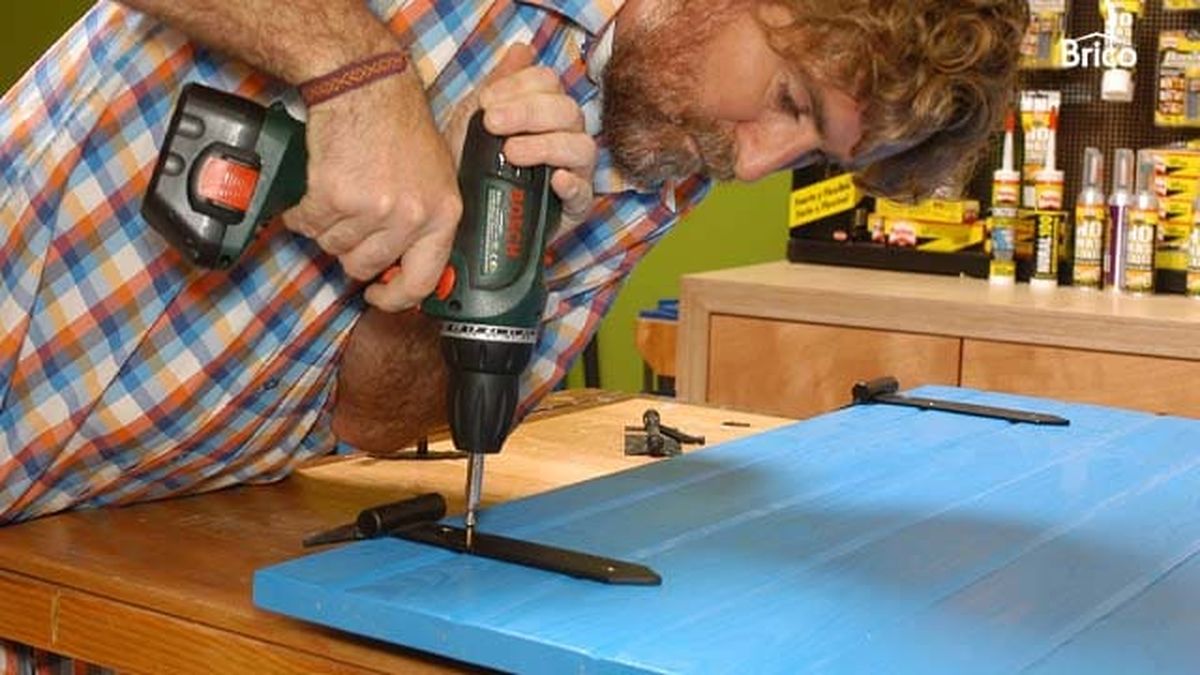 Contraventanas de madera paso 7