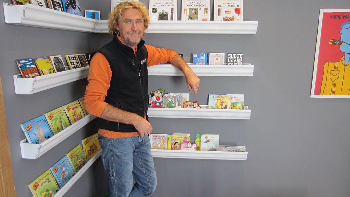 Estantería canalón paso 11