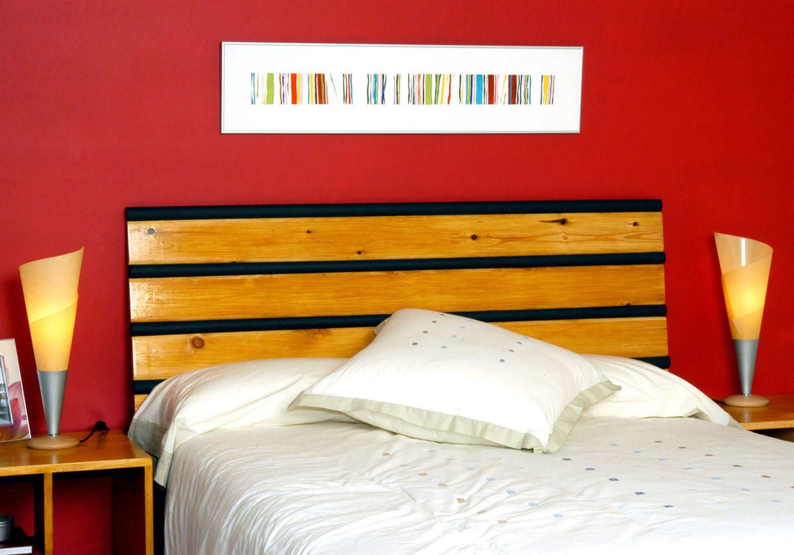 Cabecero de cama de madera