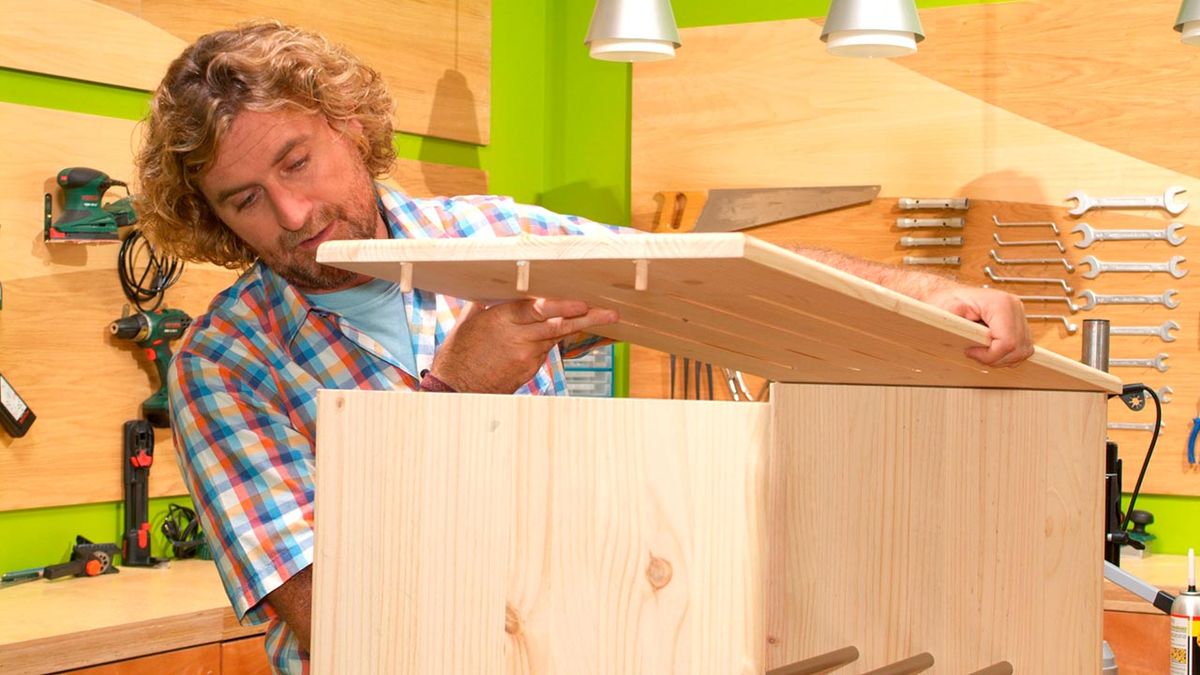 Banco para baño paso 7