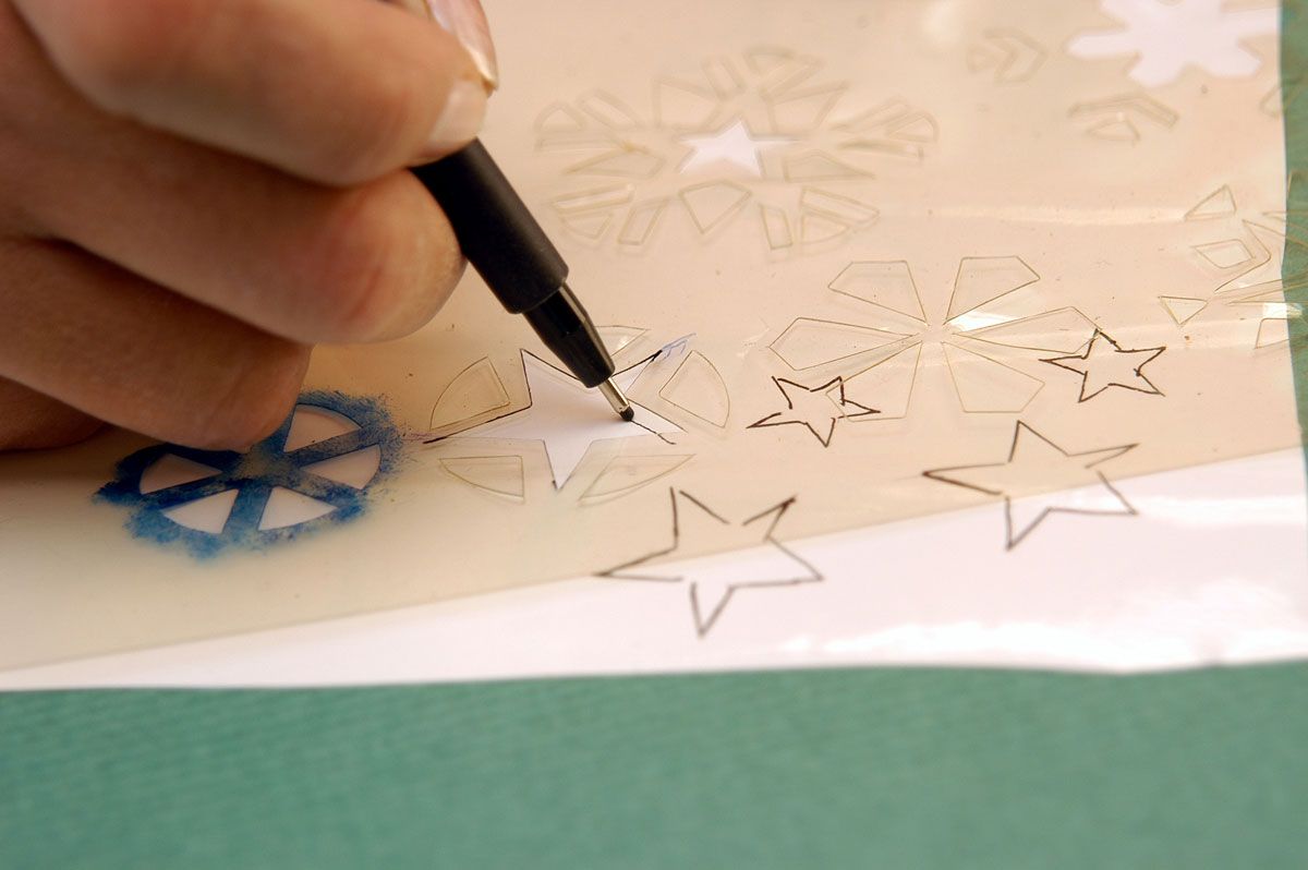 Borduras navideñas paso 3