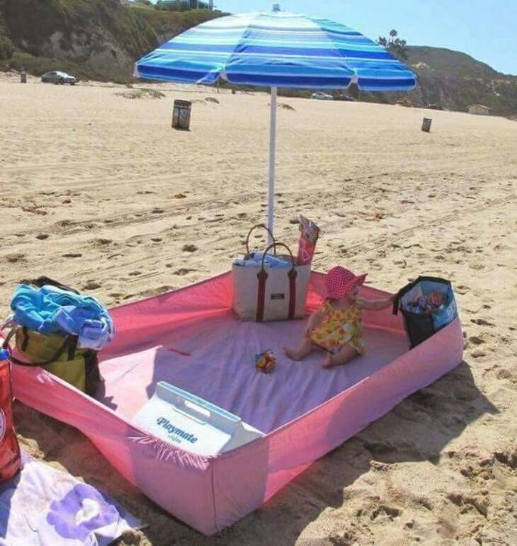 reutilizar sabana niños playa niños pinterest