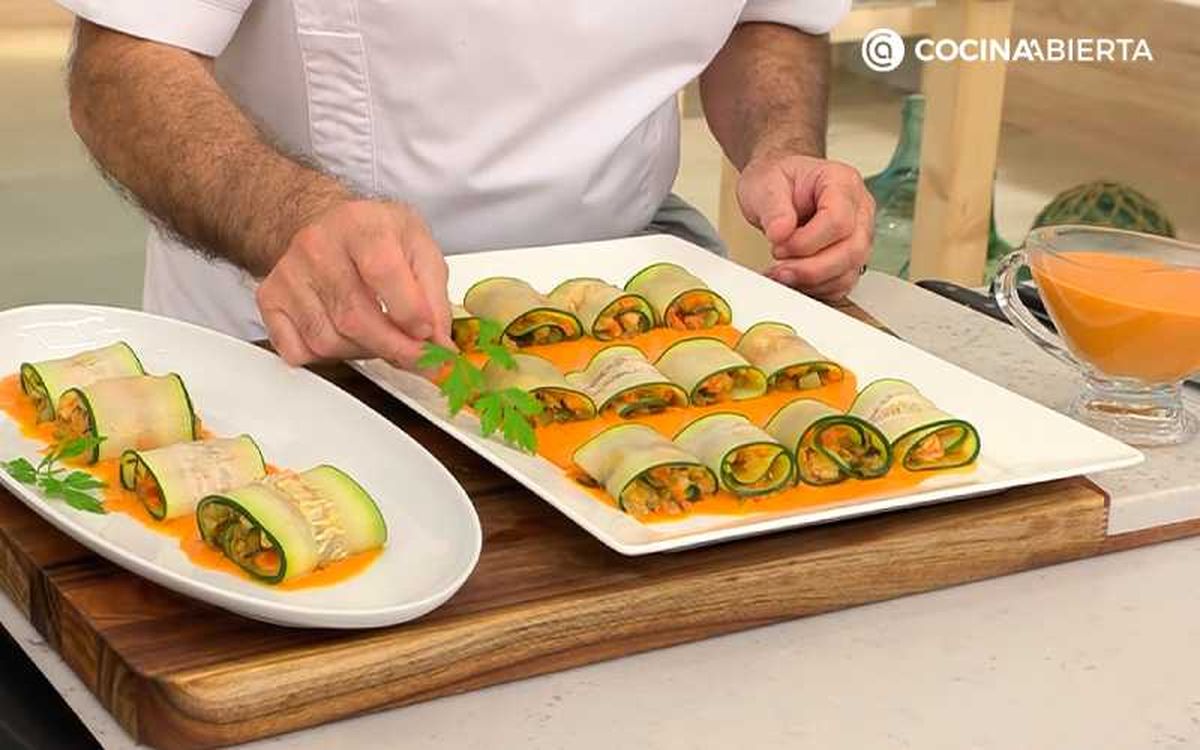 Decora con una hoja de perejil