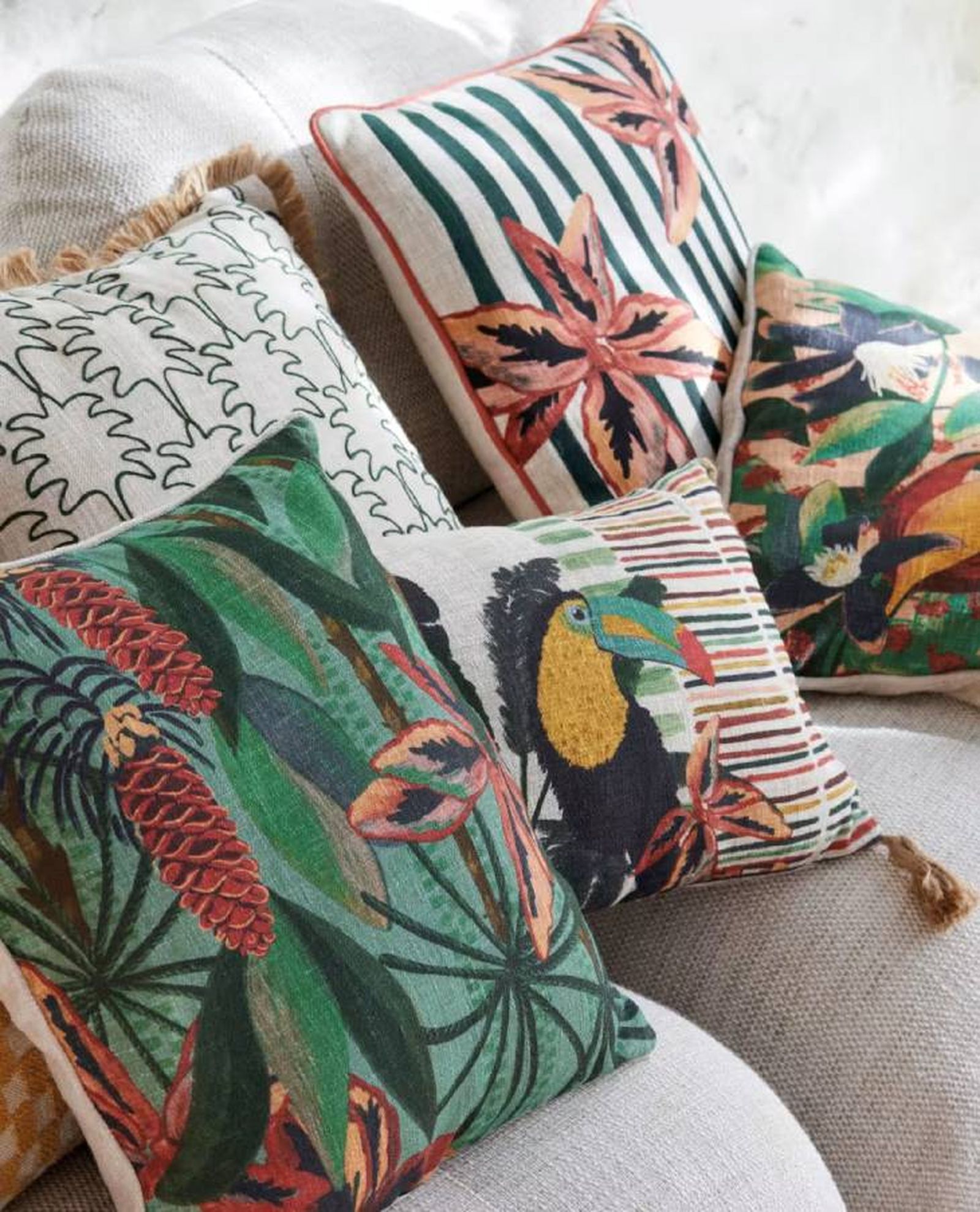 funda de cojin zeca maisons du monde