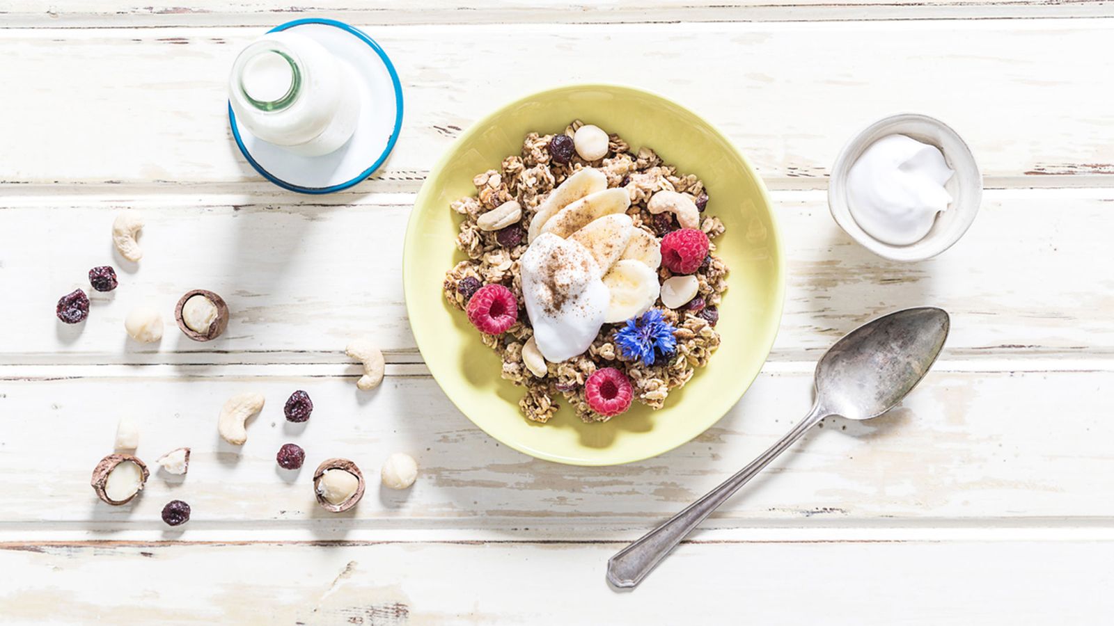 desayuno nueces de macadamia