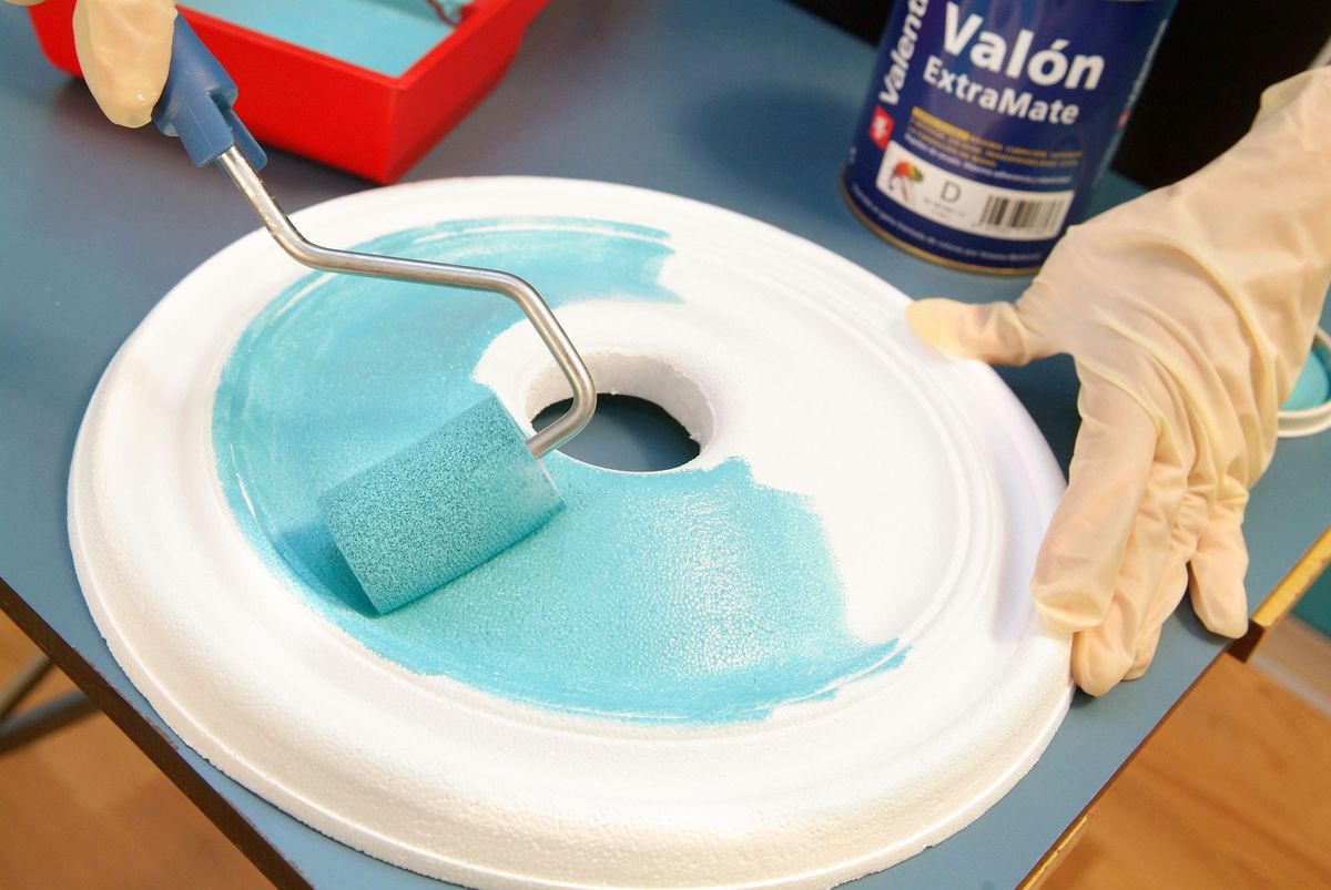 Colocación de plafón en techo paso 3