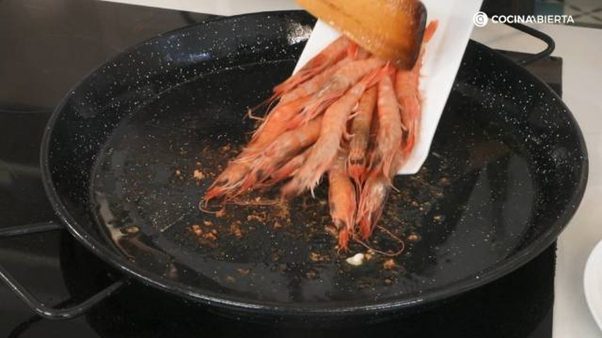 GallinaBlanca Paella marisco facil paso 3