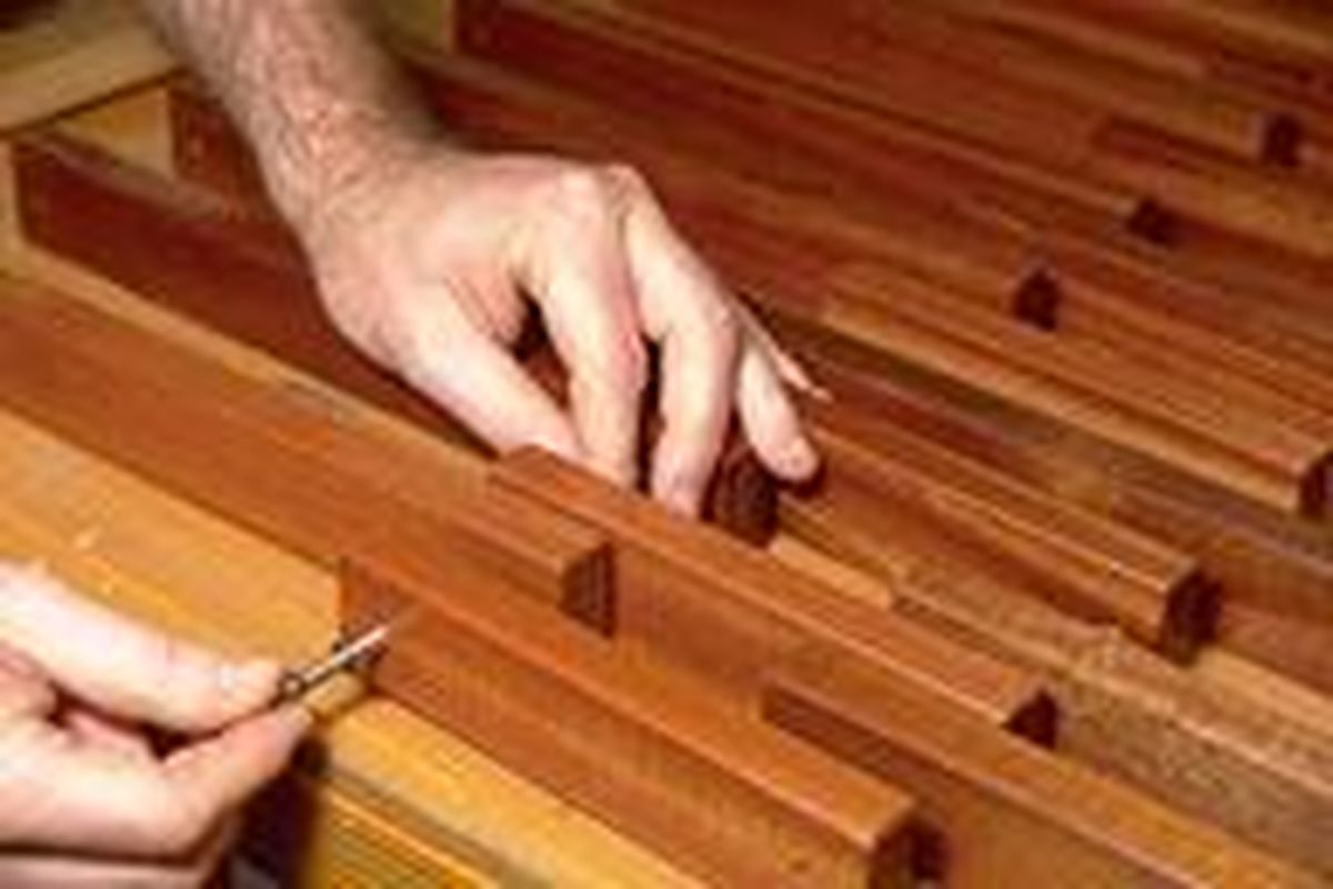 Silla de madera paso 5