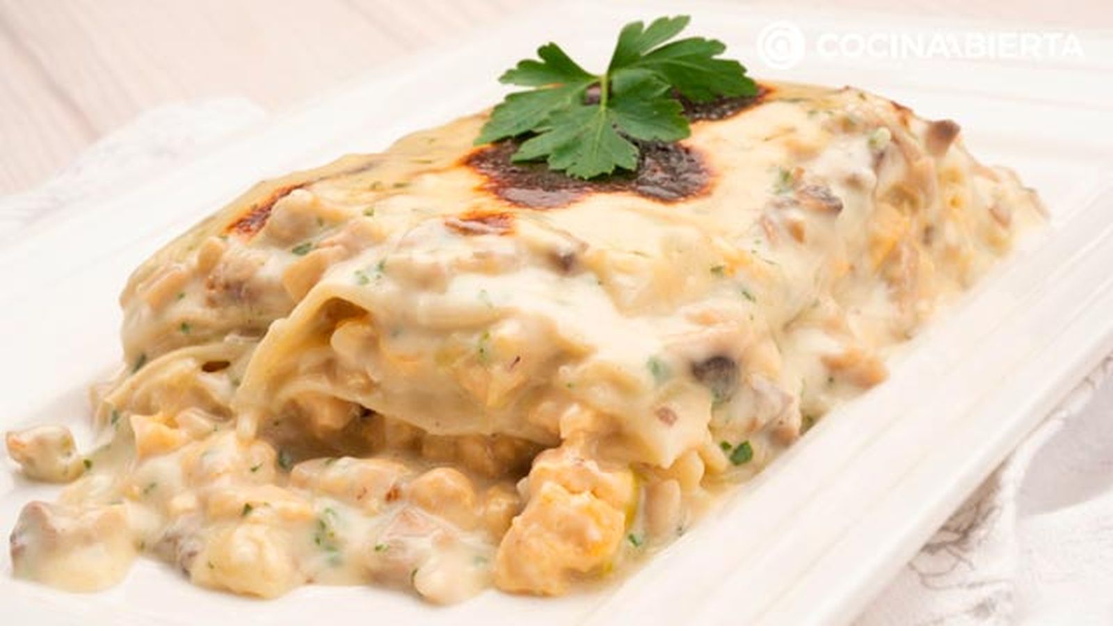 recetas de lasaña con bechamel
