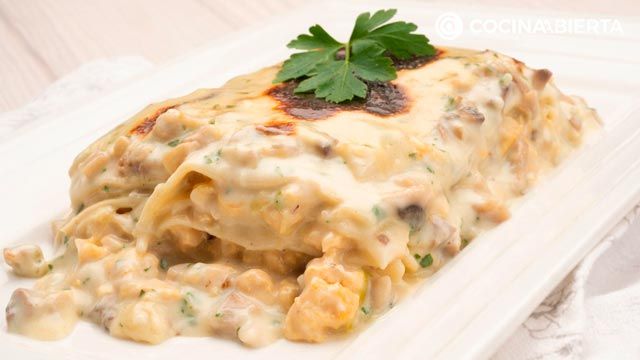 recetas de lasaña con bechamel