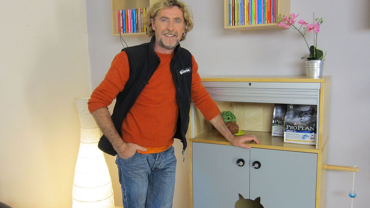 Mueble para mascota paso 12