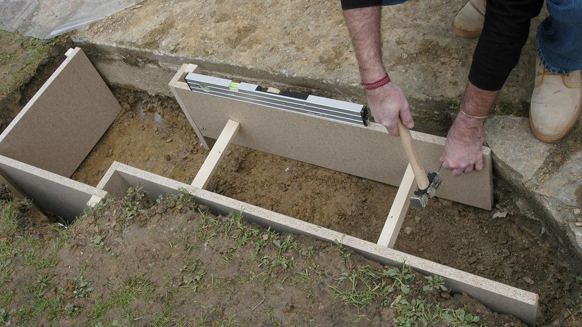 Muro con balaustrada paso 2