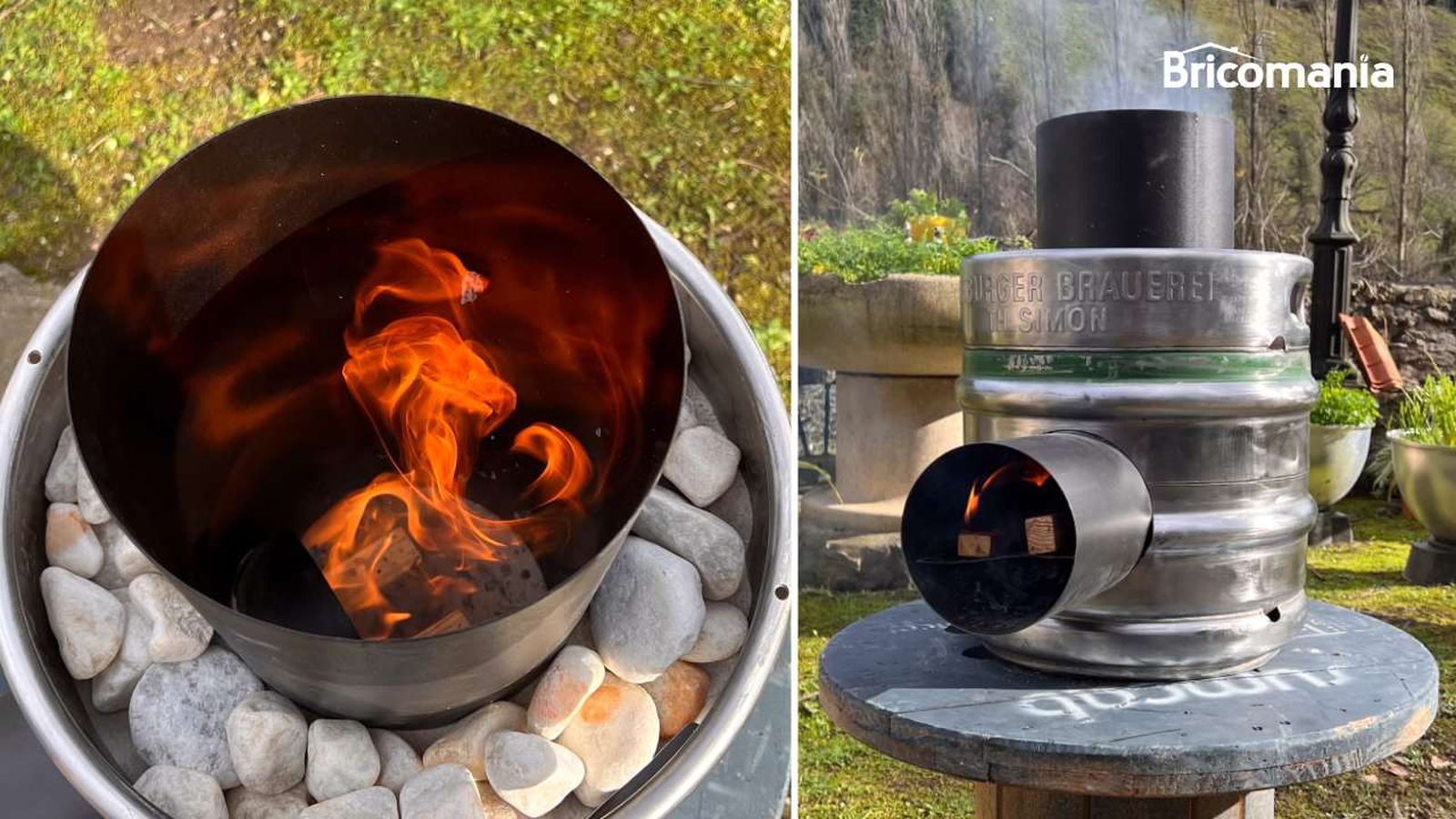 bricomania 71 mini estufa de lena casera xl