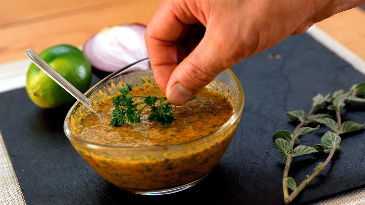 Receta de salsa chimichurri   paso 5