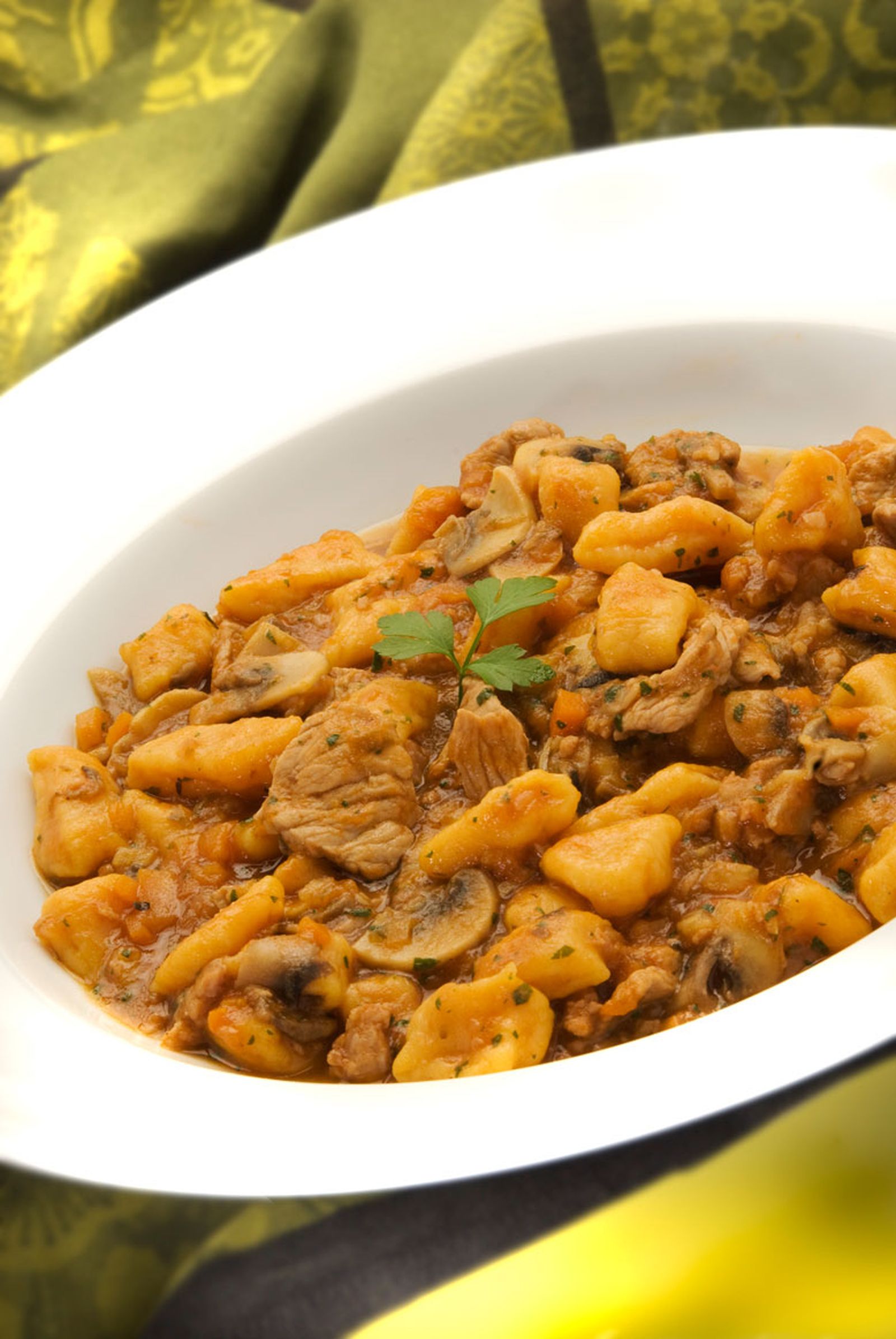 Ñoquis de calabaza con ragú