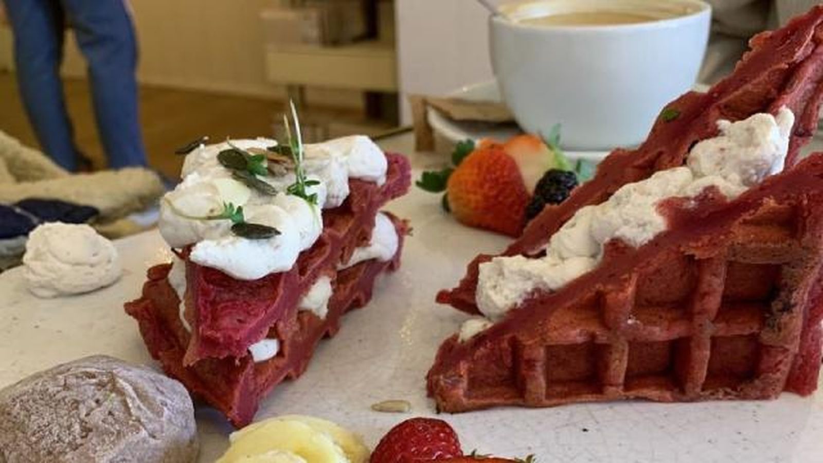 gofres brunch cake