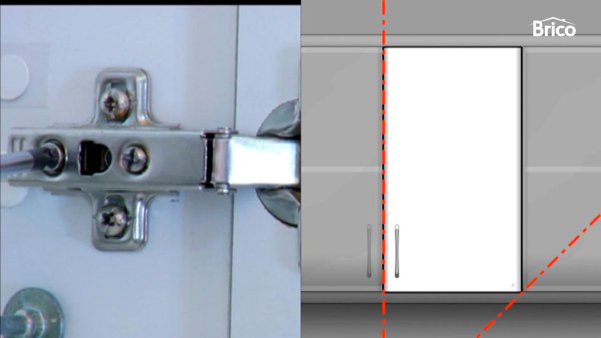 Regular bisagra de cazoleta paso 5