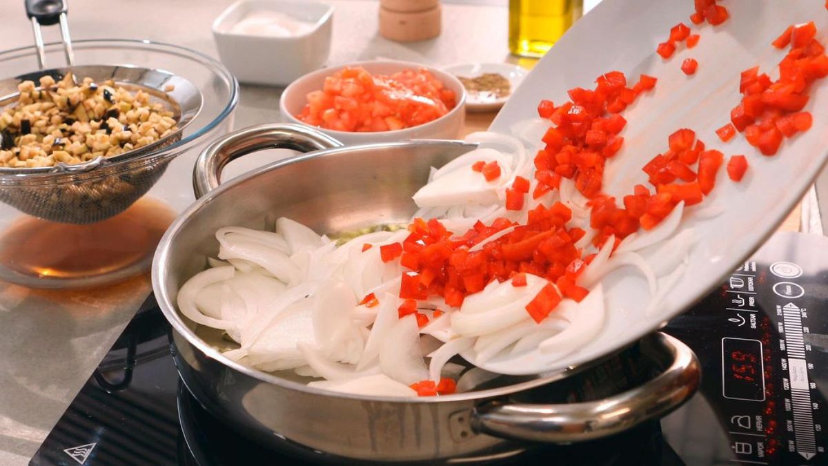 Mojete de berenjena   Paso 3