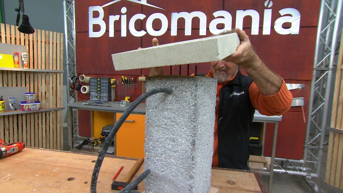 Luminaria de jardín paso 9