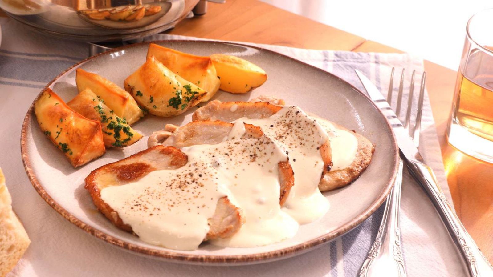 Lomo de cerdo a la pimienta