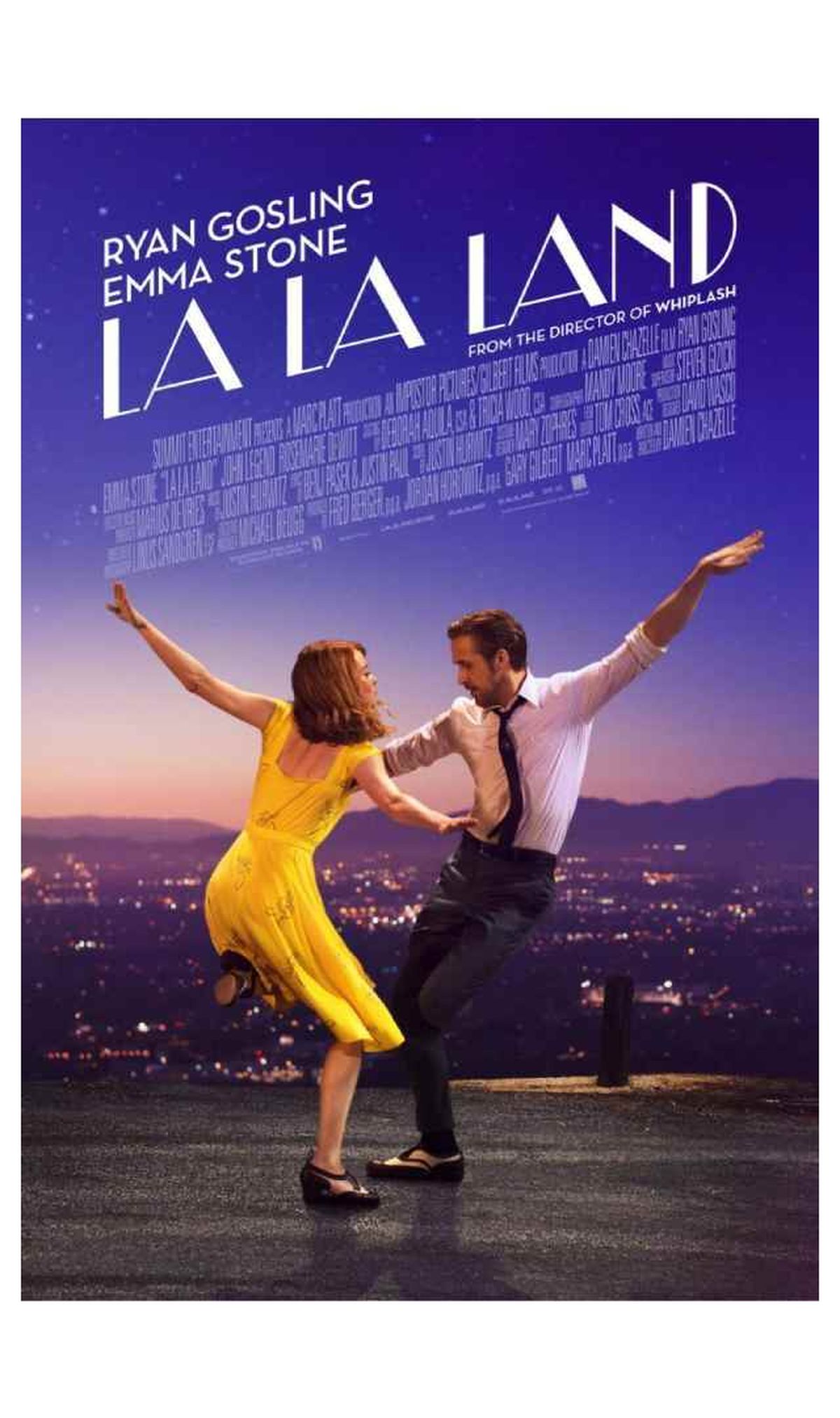La La Land (2016), película más premiada de la historia de los Globo de Oro