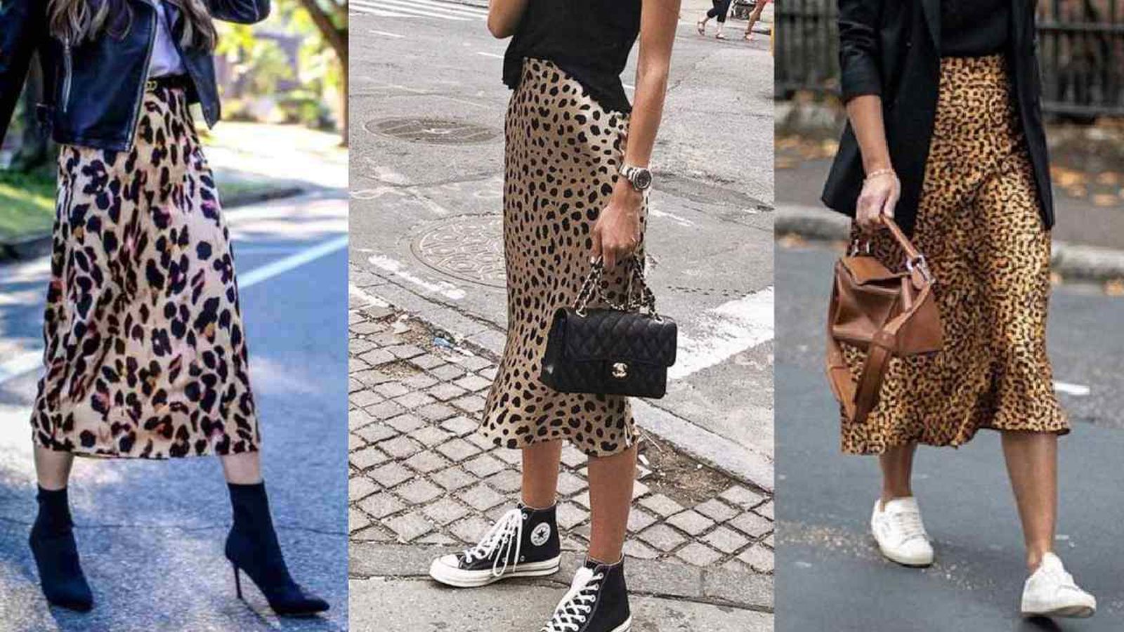 Combinar faldas de animal print / Fotos: Pinterest