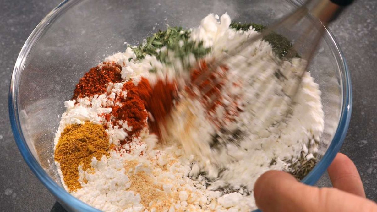 Pollo frito estilo Kentucky   Paso 1