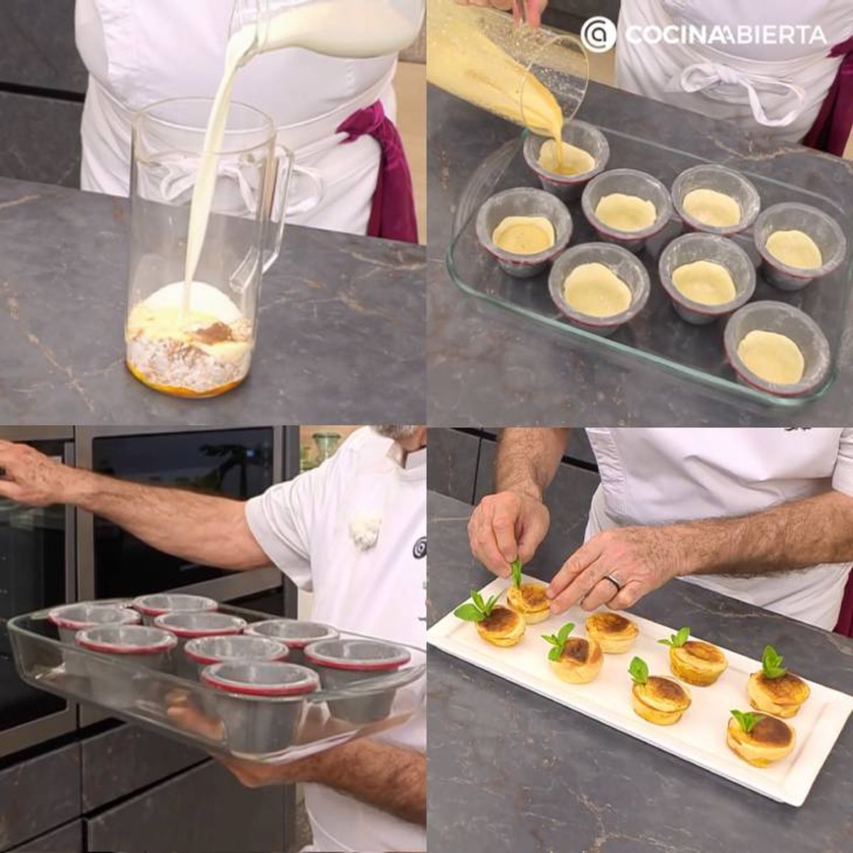 pastelitos de belem relleno y horno